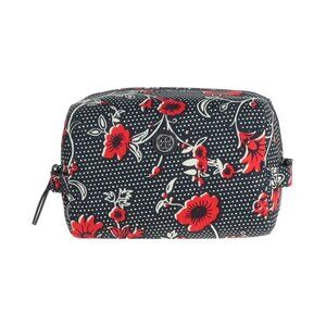 Tory Burch beauty case. Retro block print.